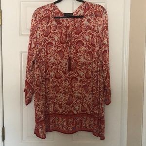 Cynthia Rowley Bohemian Top Plus Size 2x